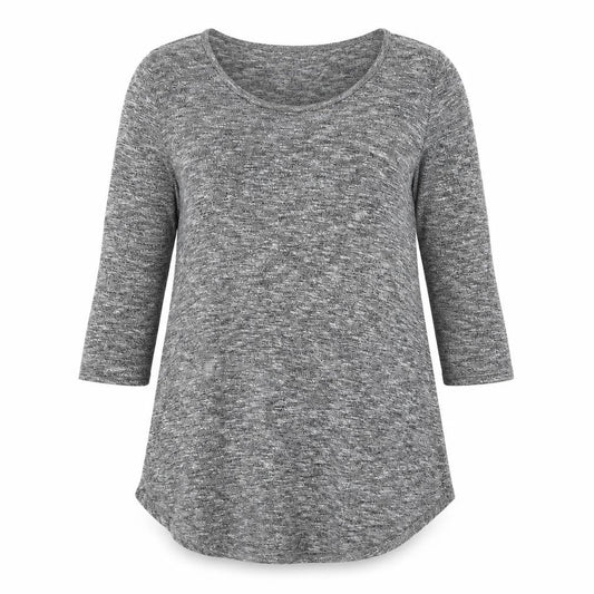George Womens Grey Round Neck  Viscose Pullover Jumper Size 12