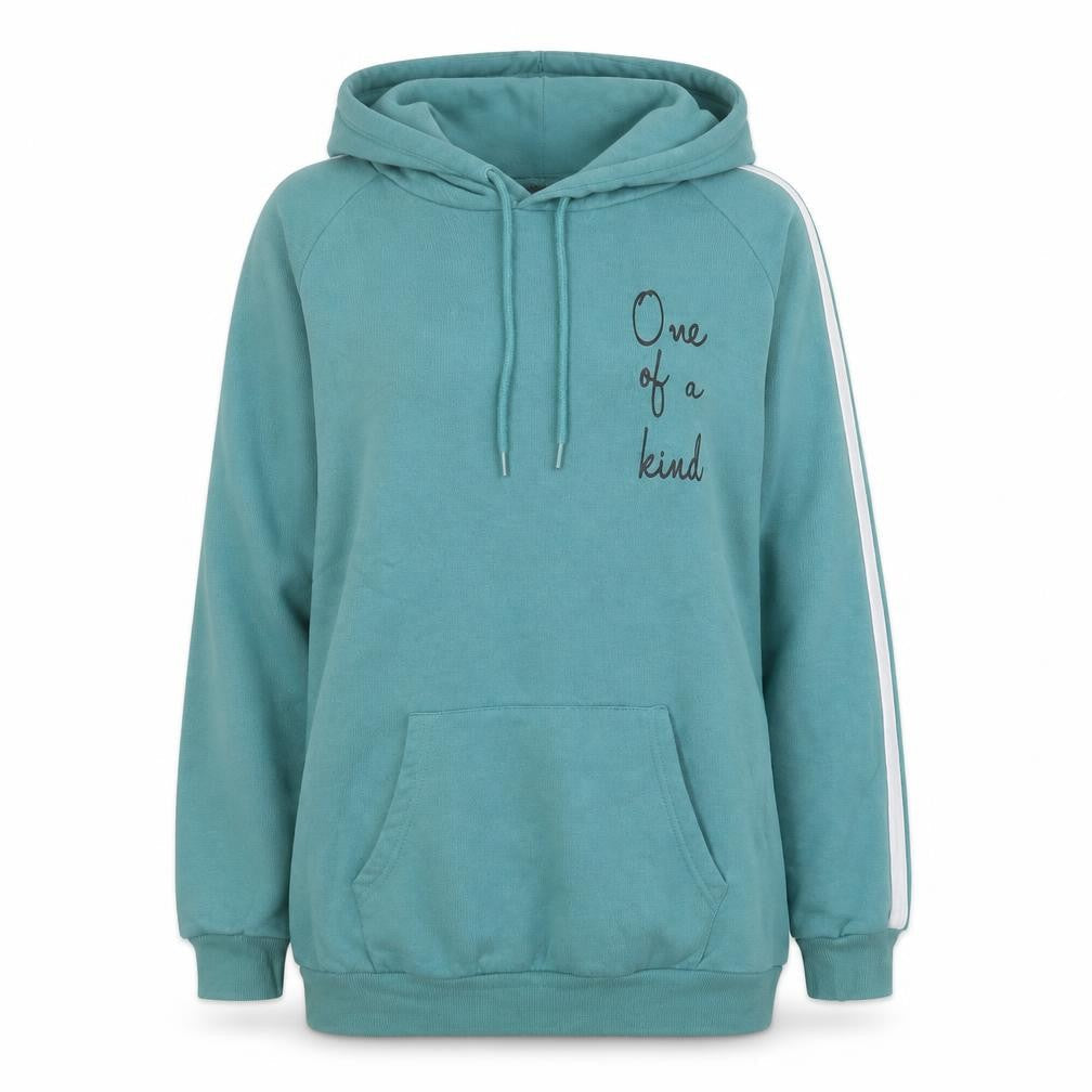Studio Womens Green  Polyester Pullover Hoodie Size 8   - One of a kind