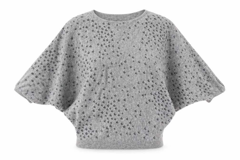 NEWLOOK Womens Grey Round Neck  Viscose Pullover Jumper Size 10