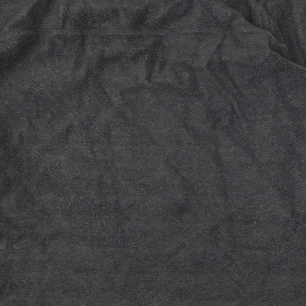 Perter Storm Mens Grey V-Neck  Polyester Henley Jumper Size L