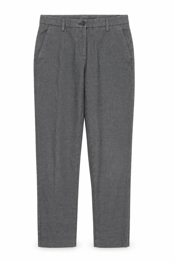 United Colors of Benetton Boys Grey  Viscose Chino Trousers  L26 in Regular