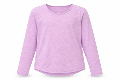 Dunnes Girls Purple  Polyester Basic Casual Size 10-11 Years Round Neck