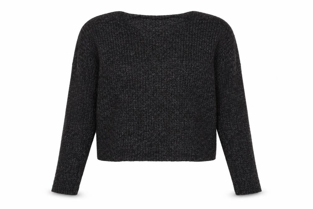 Old Navy Womens Grey Round Neck  Viscose Pullover Jumper Size XS