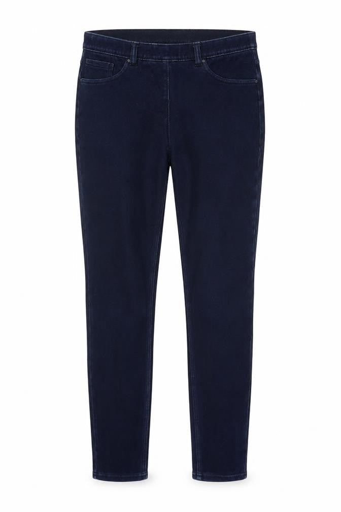 Next Womens Blue  Cotton Skinny Jeans Size 10 L26 in Regular Zip
