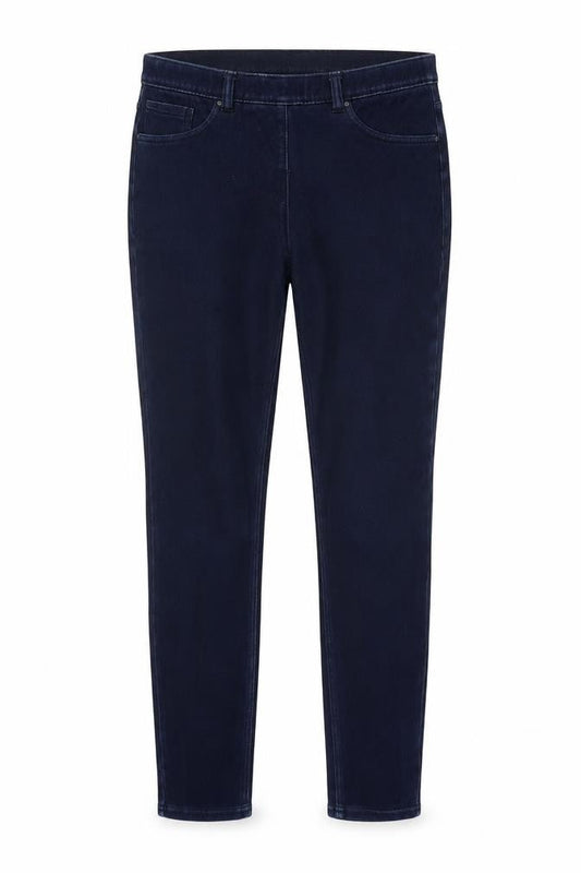 Next Womens Blue  Cotton Skinny Jeans Size 10 L26 in Regular Zip