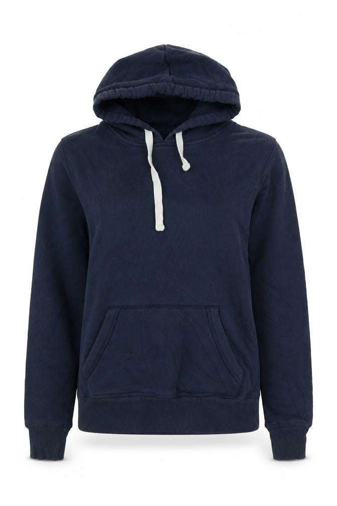 Oroton Womens Blue  Cotton Pullover Hoodie Size 10  Pullover