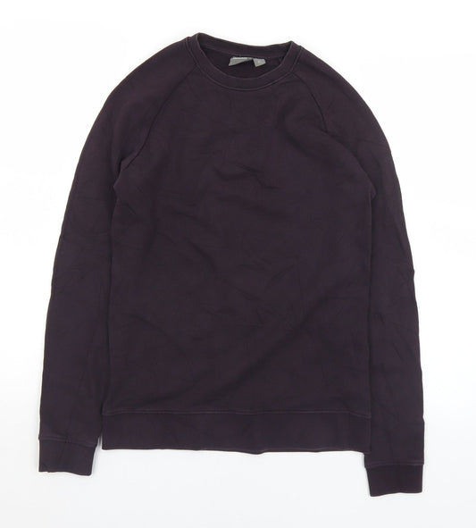ASOS Mens Black  Cotton Pullover Sweatshirt Size XS