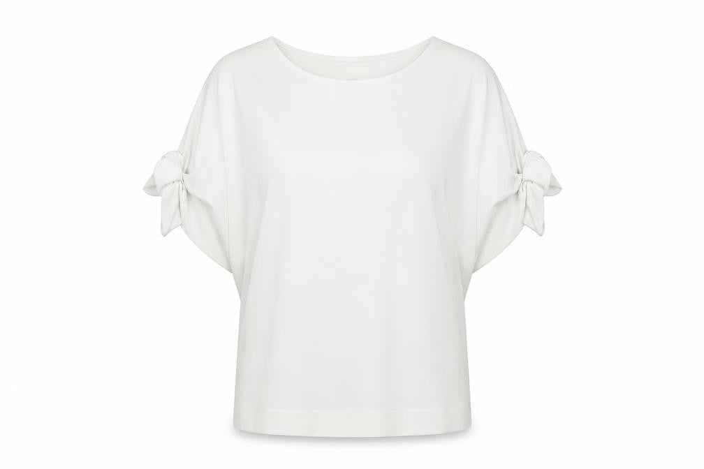 NEXT Womens White  Polyester Jersey T-Shirt Size 12 Round Neck