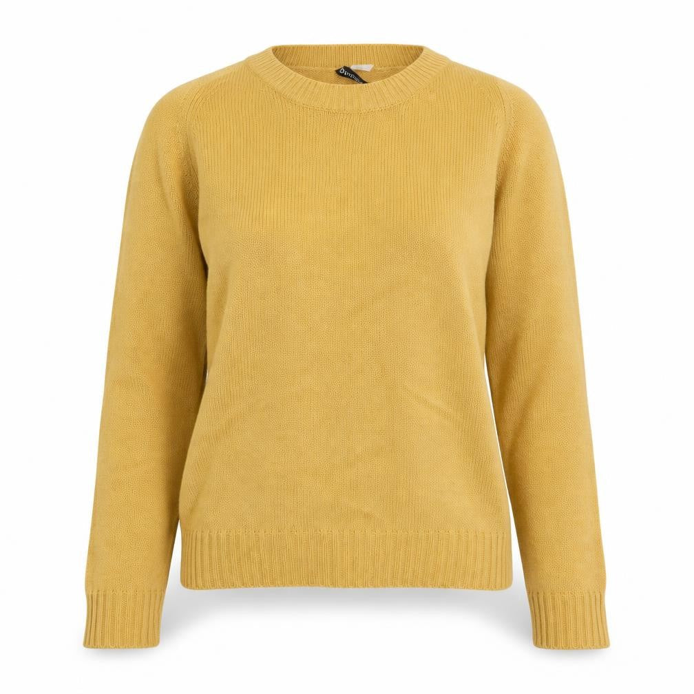 H&M Womens Beige Round Neck  Acrylic Pullover Jumper Size XS