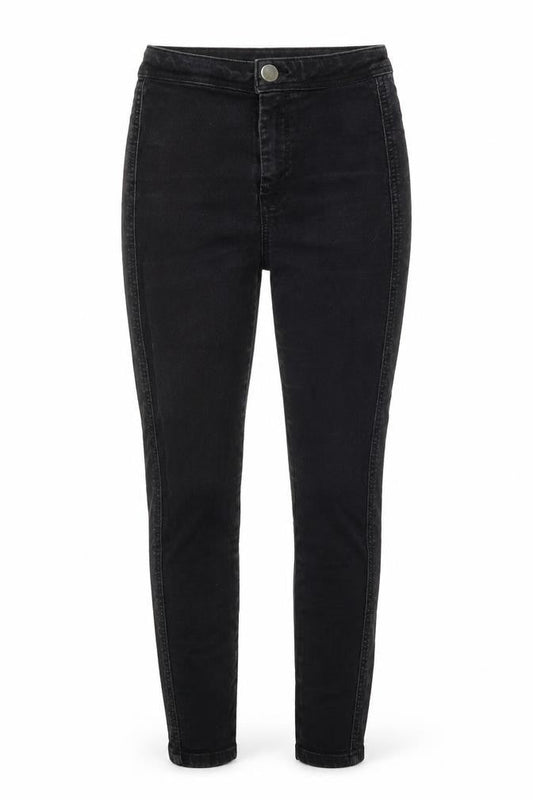 ASOS Womens Black  Cotton Skinny Jeans Size 26 in L23 in Regular