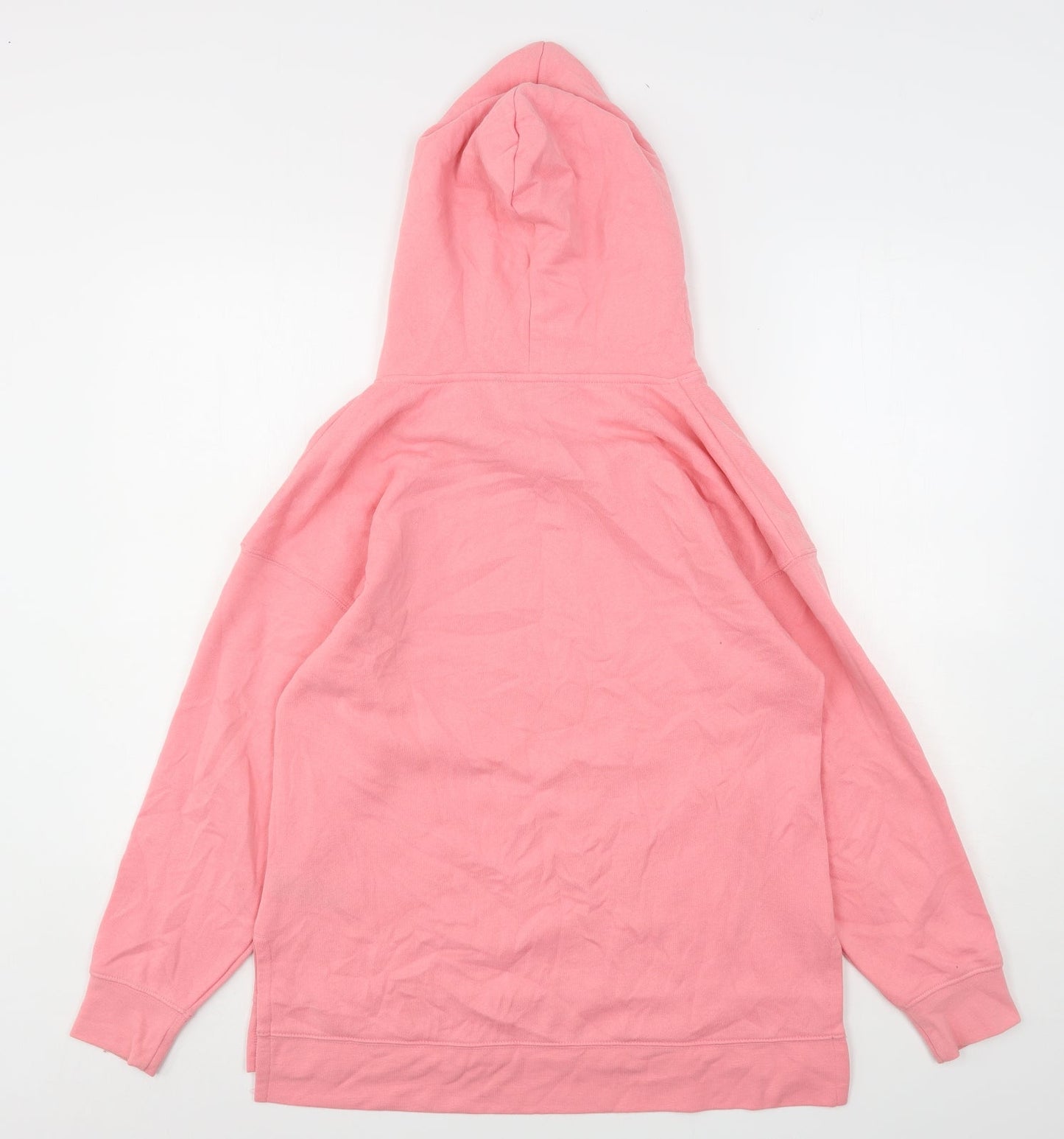 Dunnes Stores Womens Pink  Polyester Pullover Hoodie Size XS