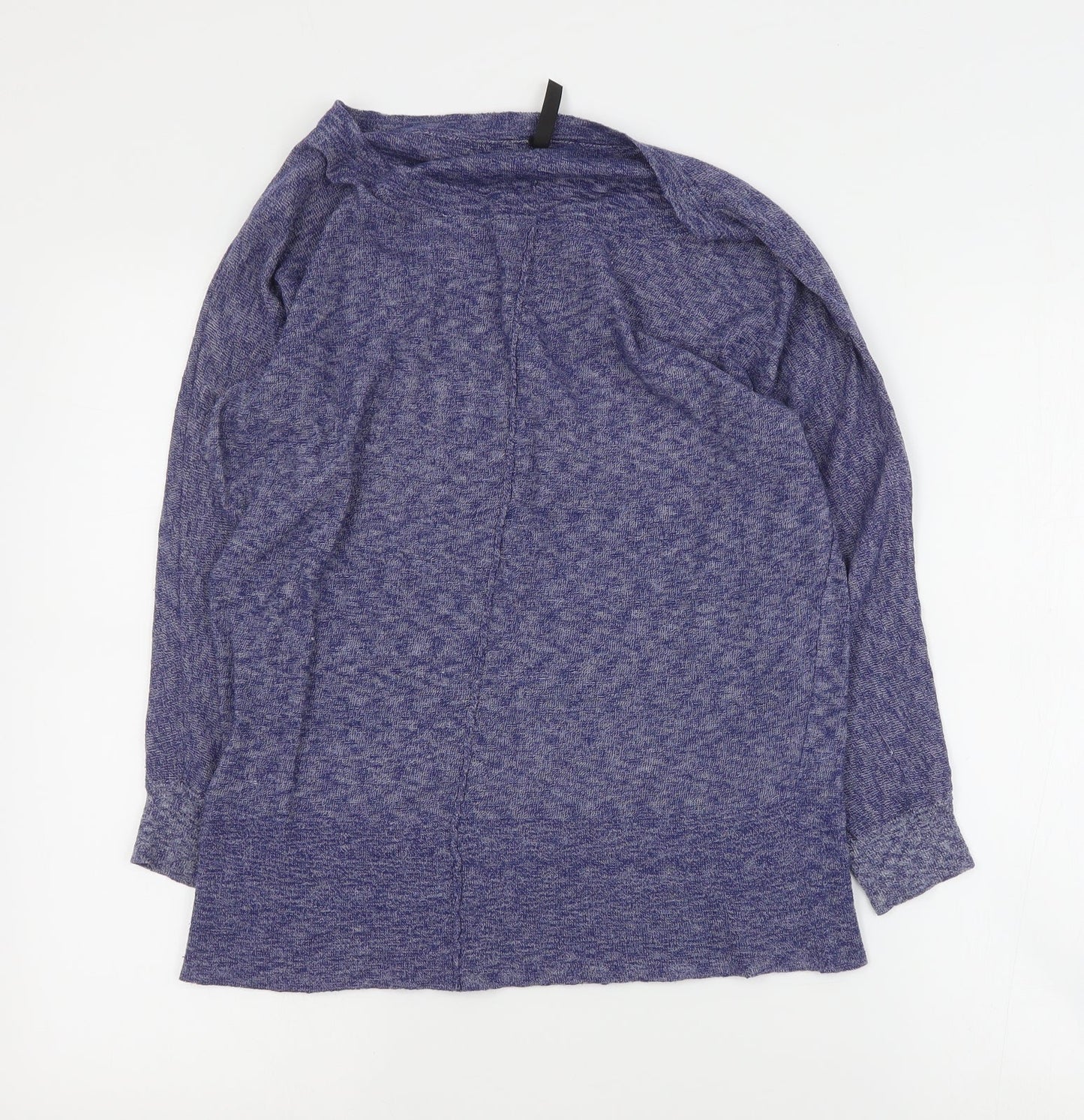 Woolworths Womens Blue Round Neck  Viscose Pullover Jumper Size S