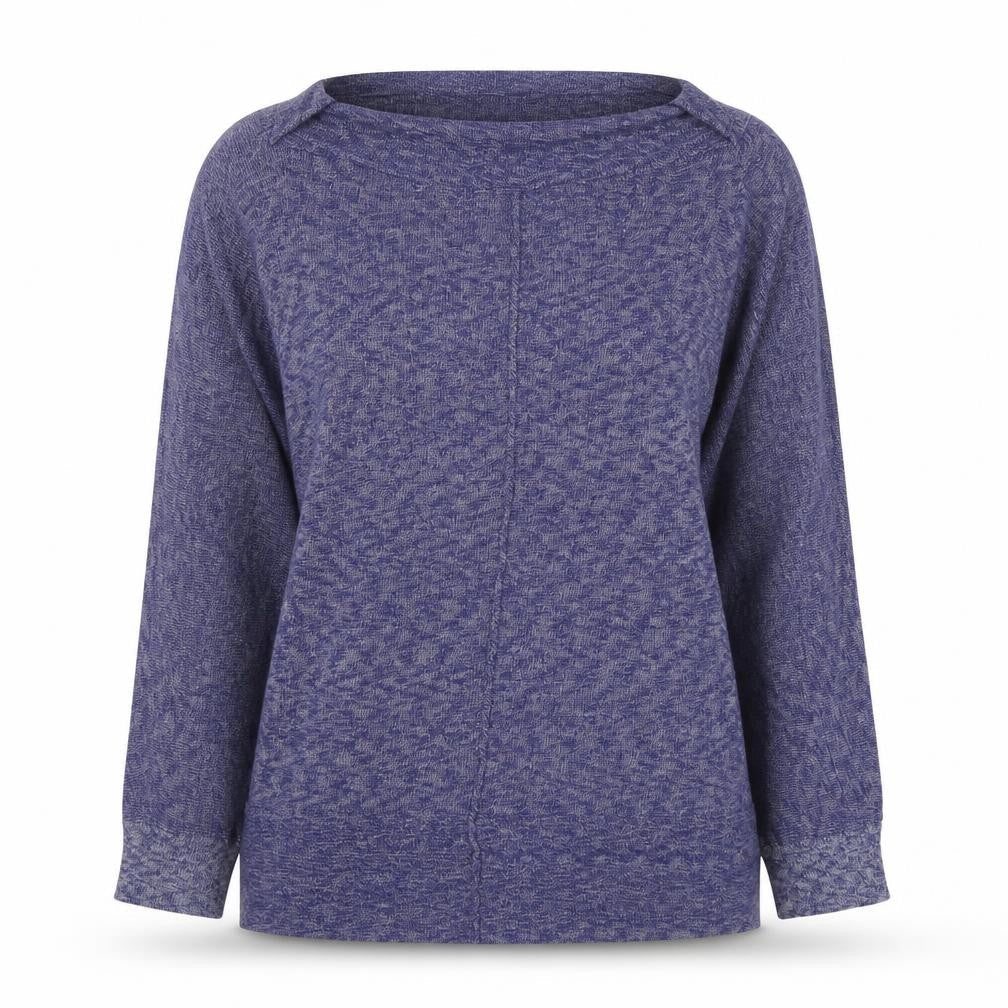 Woolworths Womens Blue Round Neck  Viscose Pullover Jumper Size S