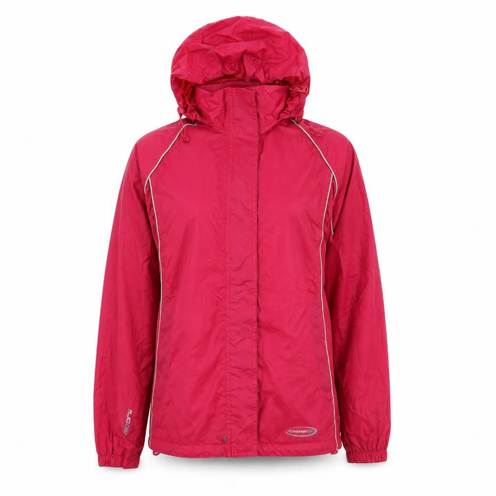 Mountain Life Womens Pink   Rain Coat Coat Size 8  Zip
