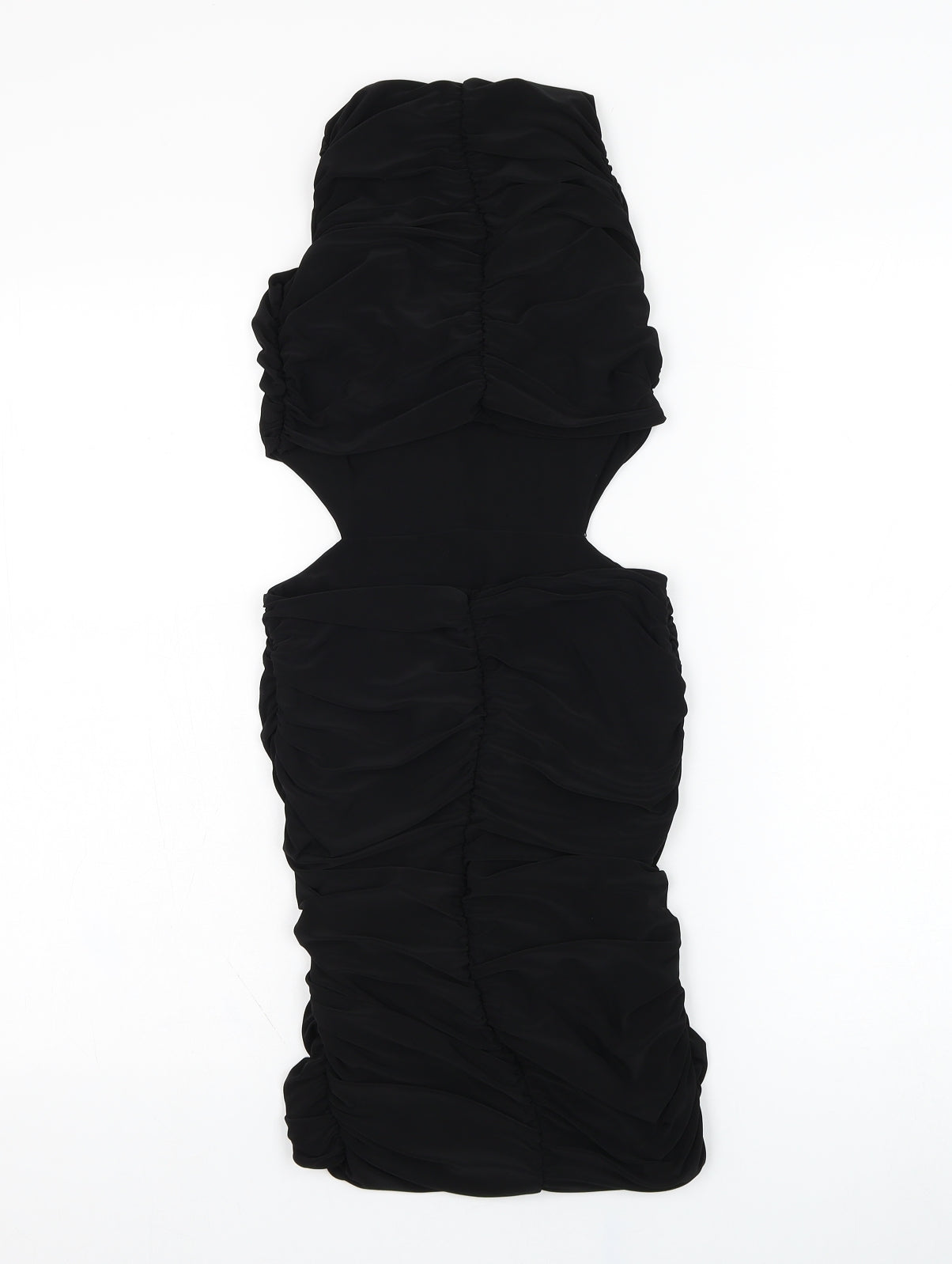 Stylewise Womens Black  Polyester Pencil Dress  Size 8  V-Neck Pullover