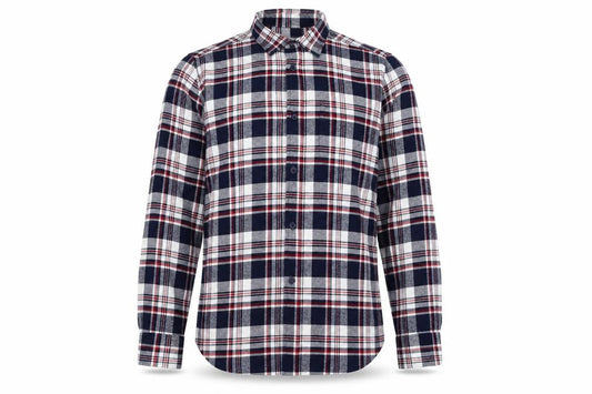 Cedarwood State Mens Multicoloured Plaid Cotton Button-Up Size XS Collared Button