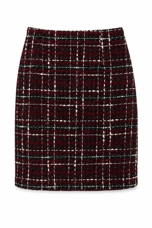 Limited Edition Womens Brown  Acrylic A-Line Skirt Size 8
