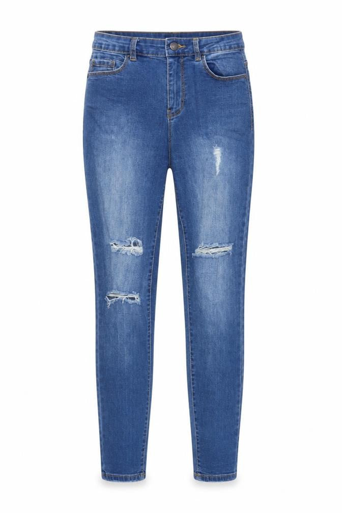 Dotti Womens Black  Cotton Skinny Jeans Size 8 L26 in Regular