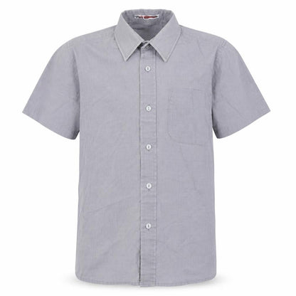 robinsons Boys Grey  Polyester Basic Button-Up Size 8 Years Collared