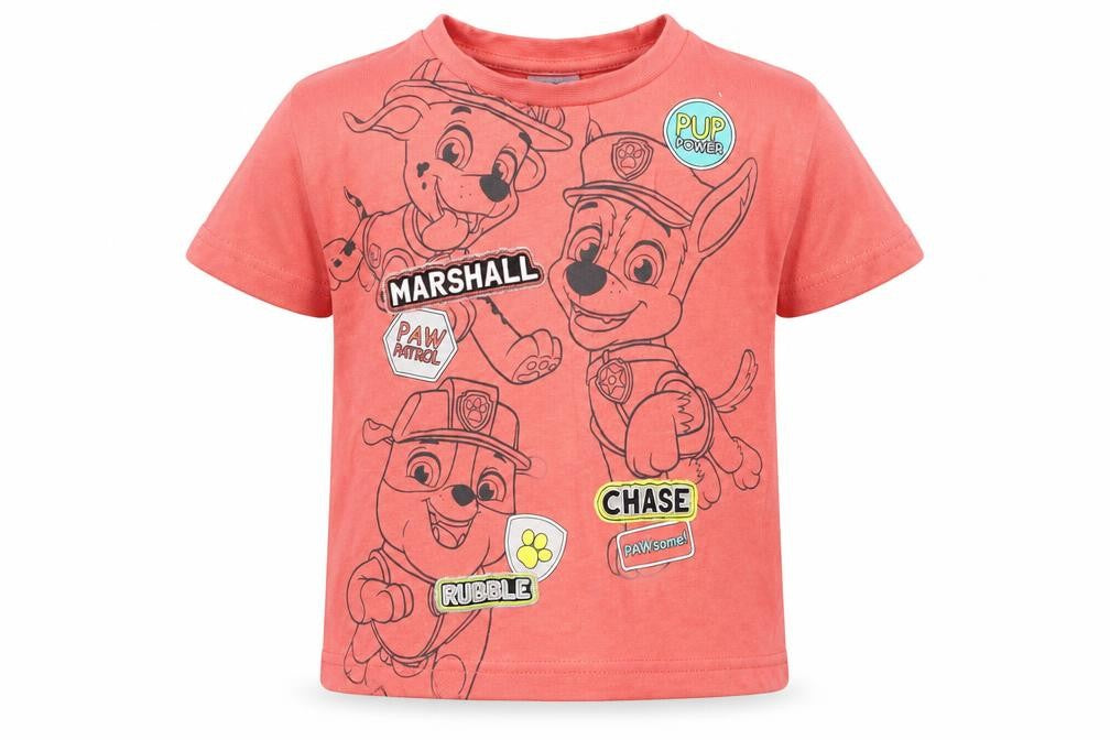Matalan Boys Pink  Cotton Basic T-Shirt Size 9-12 Months Round Neck