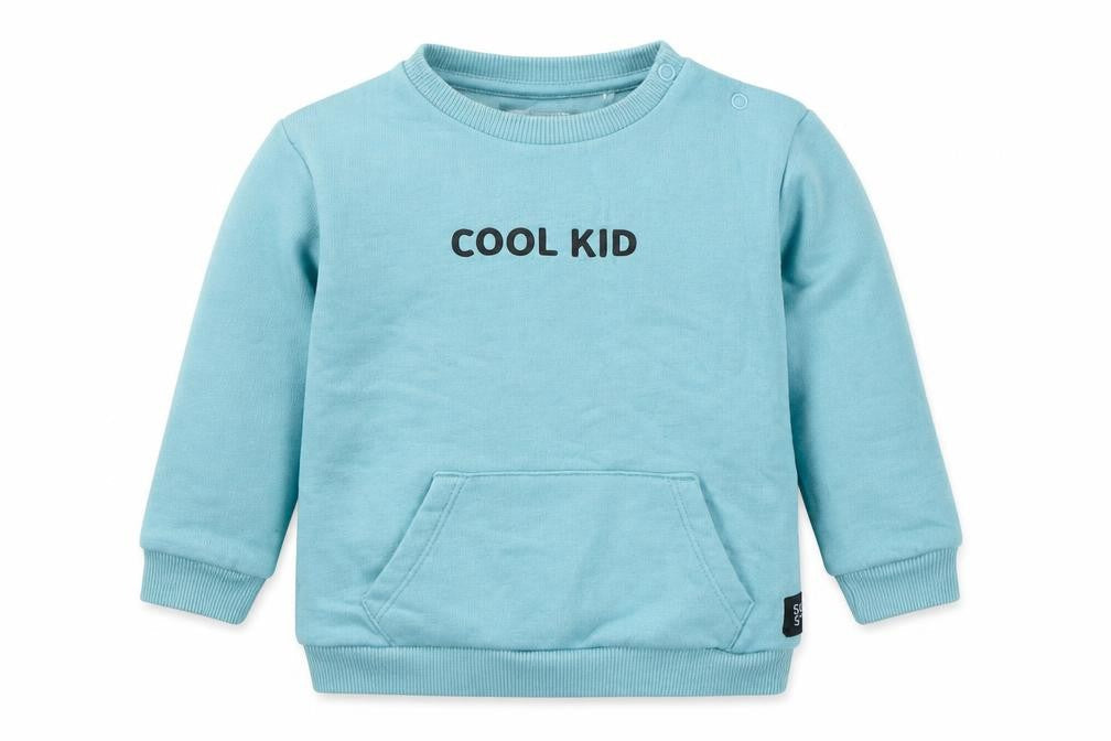 F&F Boys Blue  Cotton Pullover Jumper Size 9-12 Months