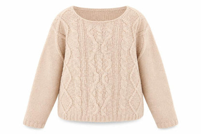 Select Womens Pink Round Neck  Acrylic Pullover Jumper Size 10