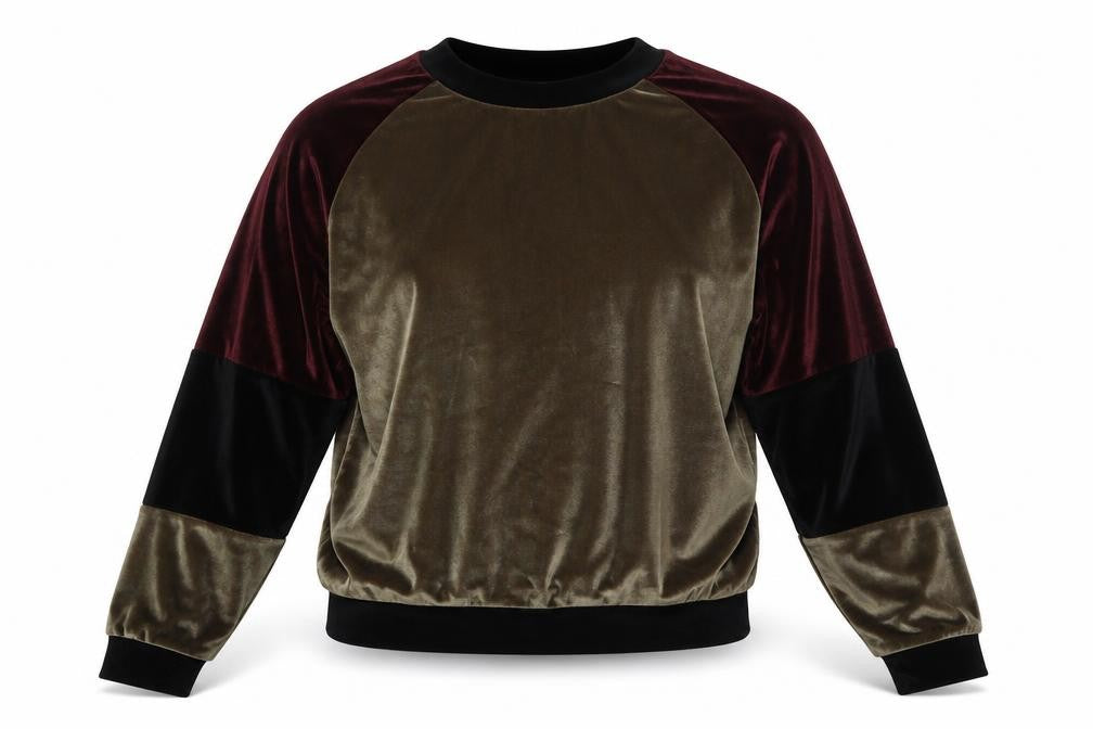 Marks & Spencer Womens Gold  Polyester Pullover Sweatshirt Size M