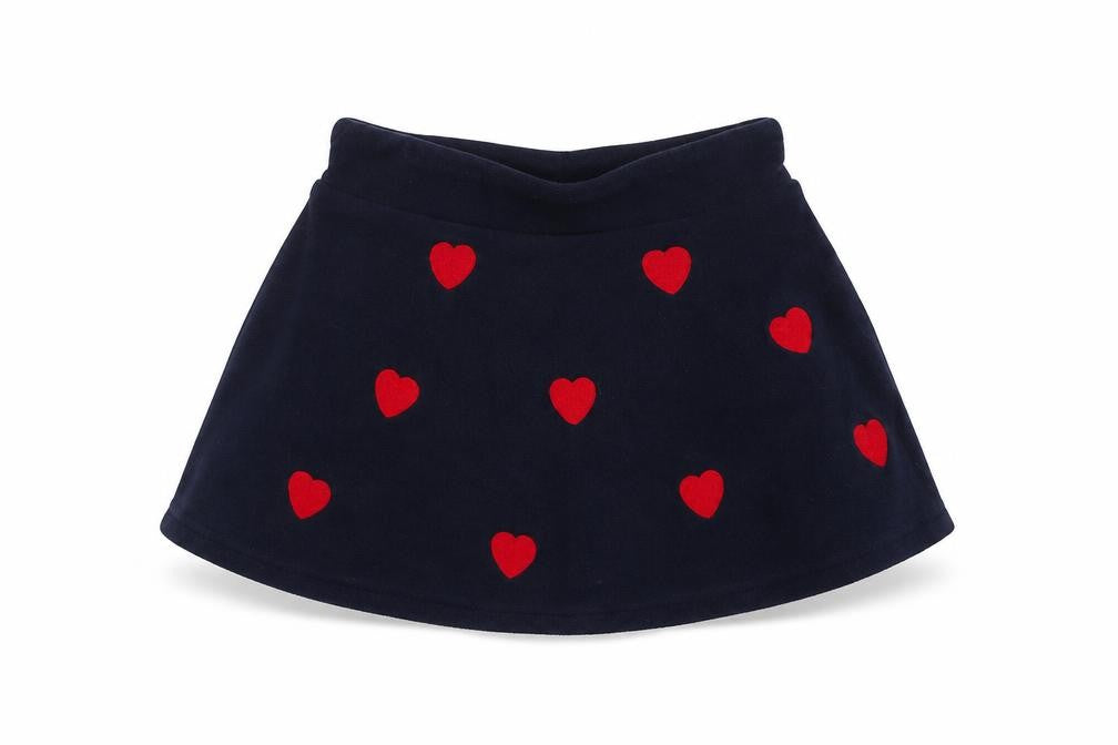 H&M Girls Blue Geometric Cotton Mini Skirt Size 2-3 Years  Regular