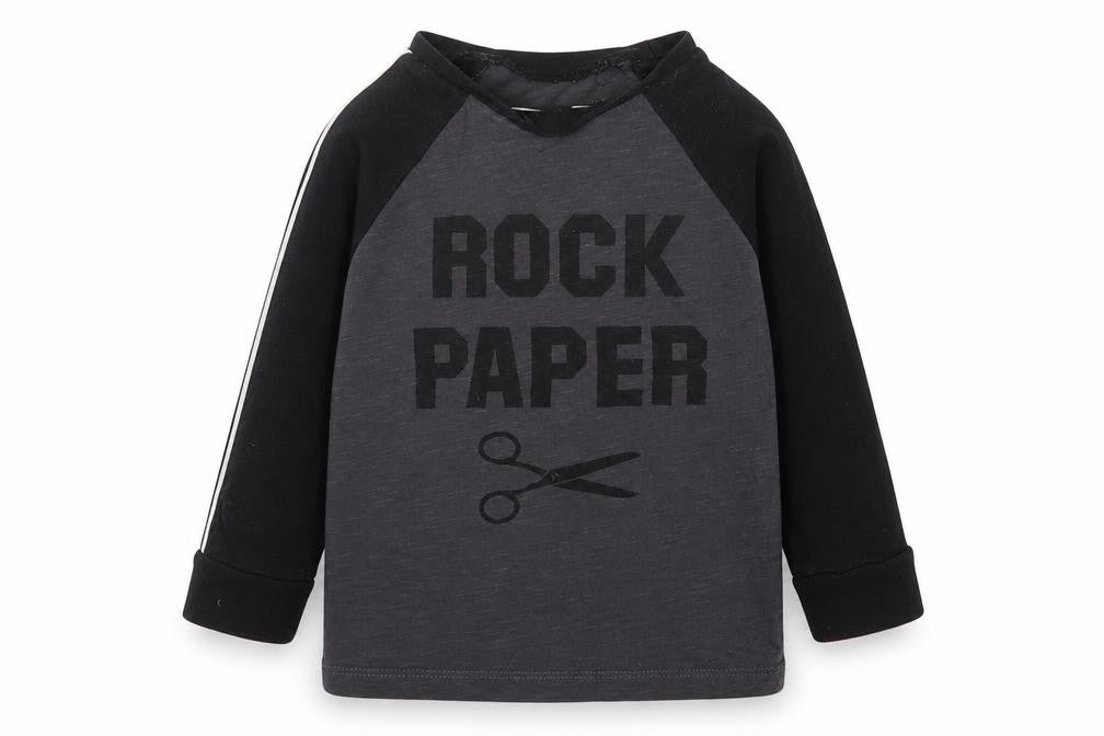 Mothercare Boys Grey  Cotton Basic Casual Size 12-18 Months Crew Neck Pullover