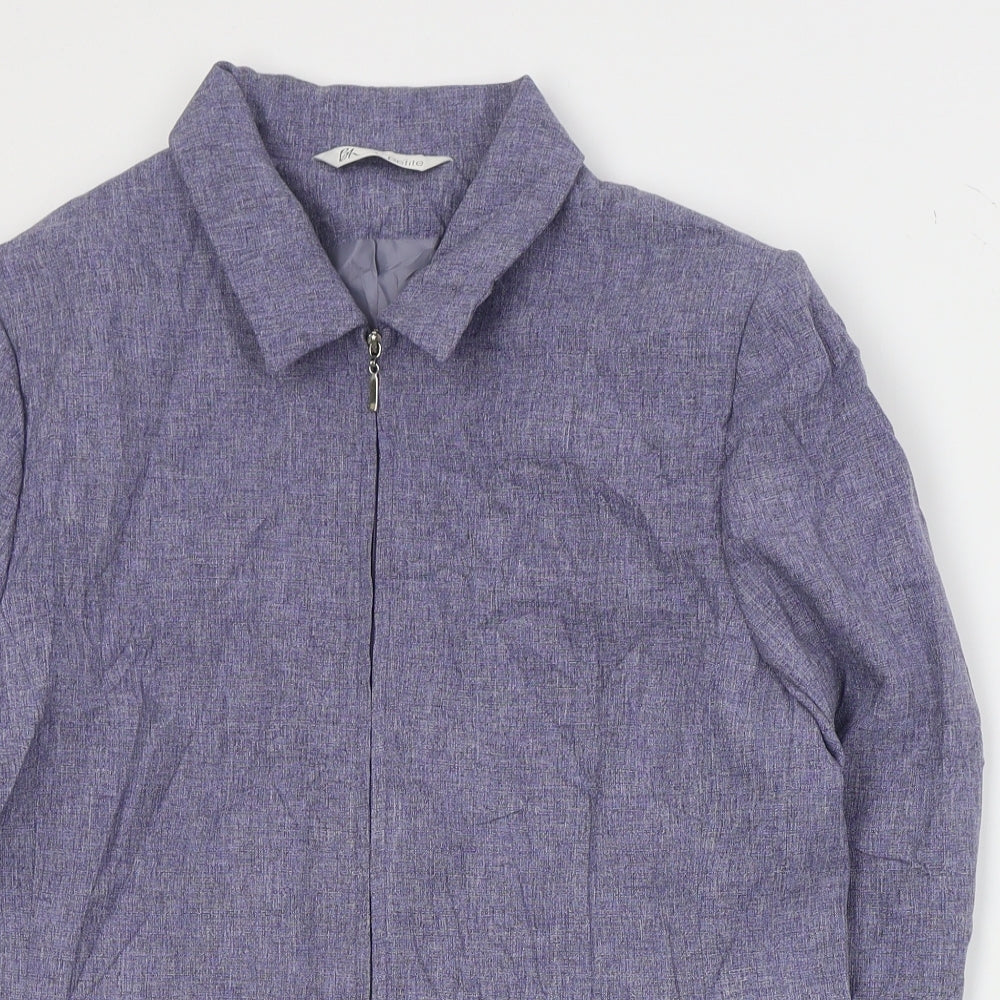 BHS Womens Blue   Jacket  Size 16  Zip