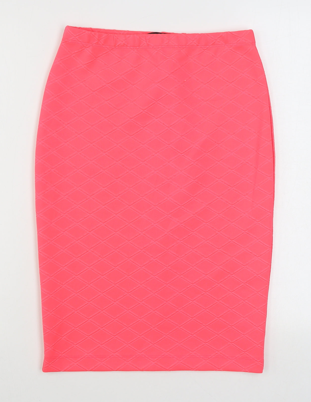 Dunnes Stores Womens Pink  Polyester Straight & Pencil Skirt Size S