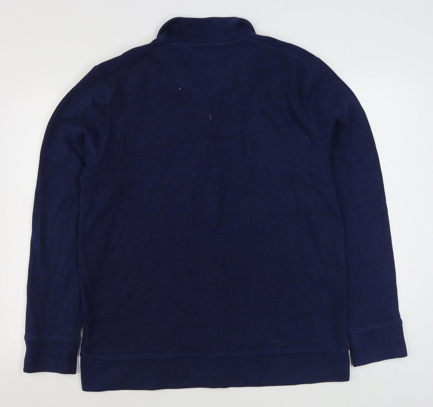Matalan Mens Blue  Polyester Pullover Sweatshirt Size L
