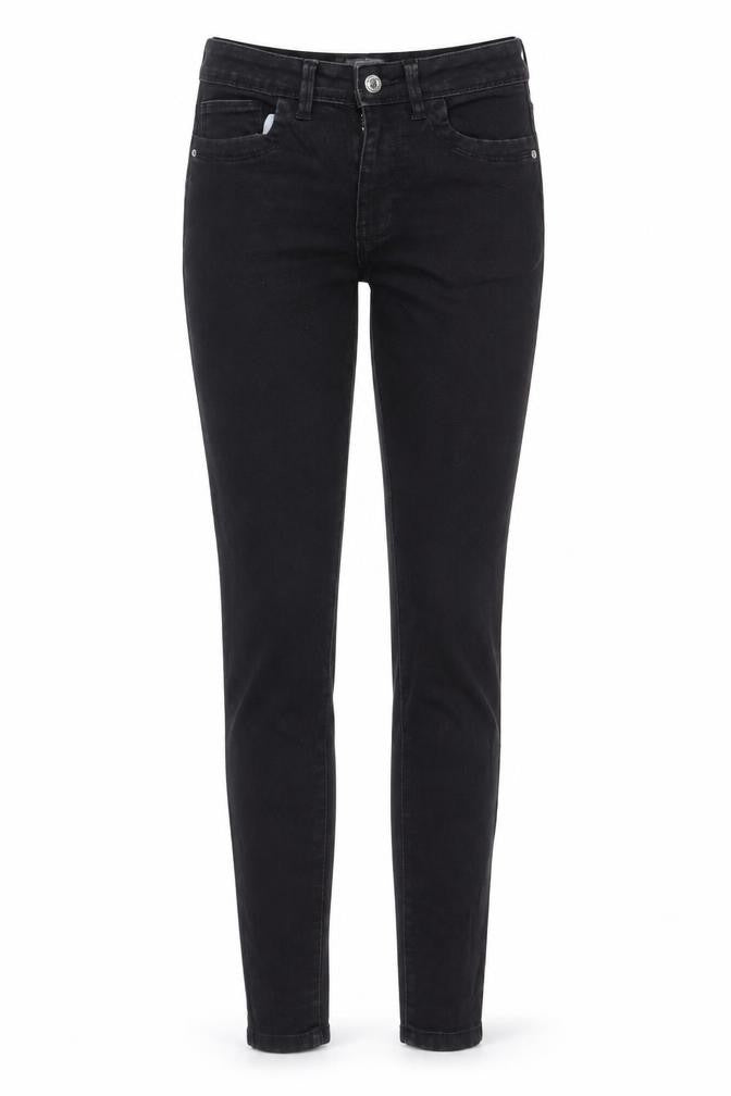Primark Womens Grey  Cotton Skinny Jeans Size 8 L26 in Regular