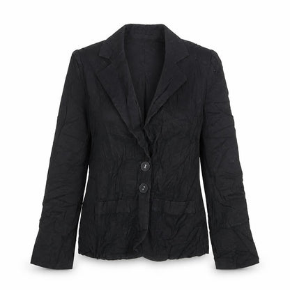 Cherokee Womens Black   Jacket Blazer Size 8  Button