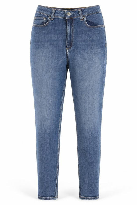 ASOS Womens Blue  Cotton Skinny Jeans Size 28 in L30 in Regular Button