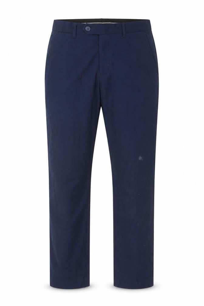 House Of Cavani Mens Blue  Polyester Trousers  Size 30 L29 in Regular Button - Short Leg
