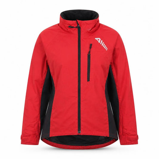 Altura Womens Red   Anorak Coat Size 8  Zip