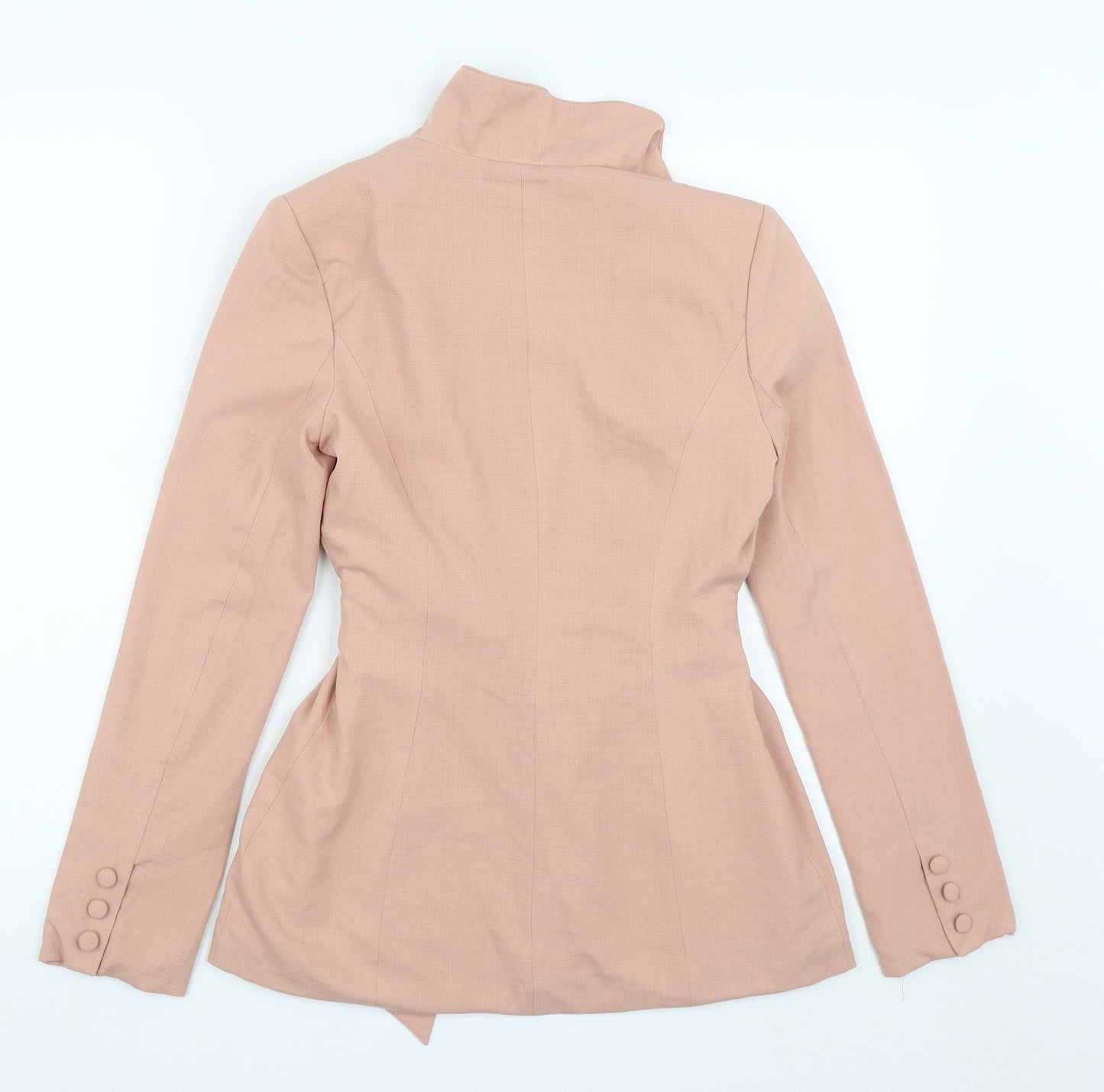 Missguided Womens Pink   Jacket  Size 4  Tie