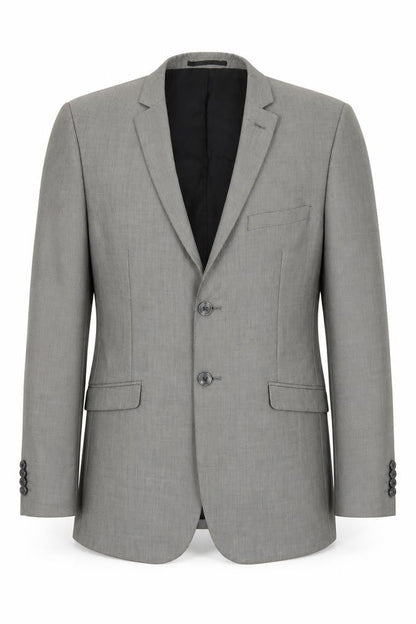 F&F Mens Grey  Polyester Jacket Suit Jacket Size M