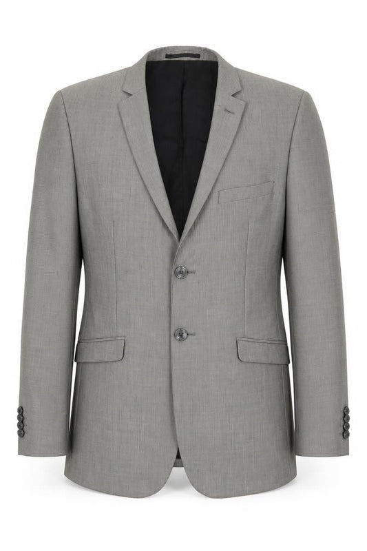 F&F Mens Grey  Polyester Jacket Suit Jacket Size M