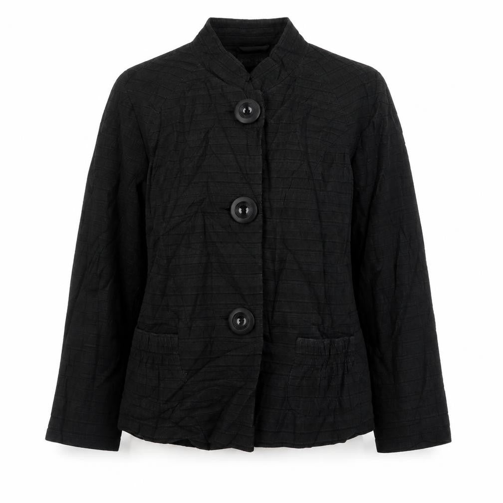 Principles Womens Black Striped  Jacket  Size 14  Button