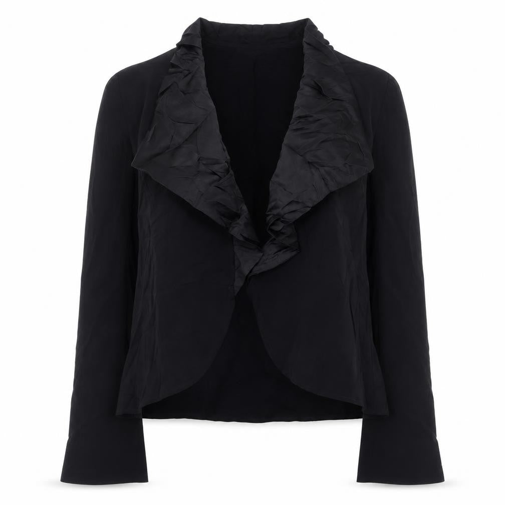 George Womens Black   Jacket  Size 12  Hook & Eye
