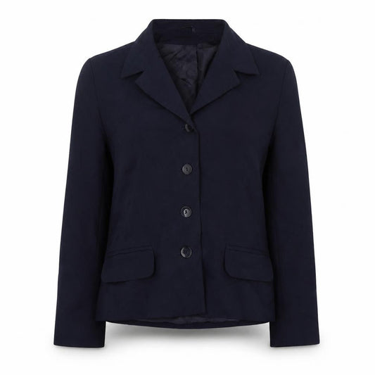 Classics Womens Blue   Jacket Blazer Size 12  Button