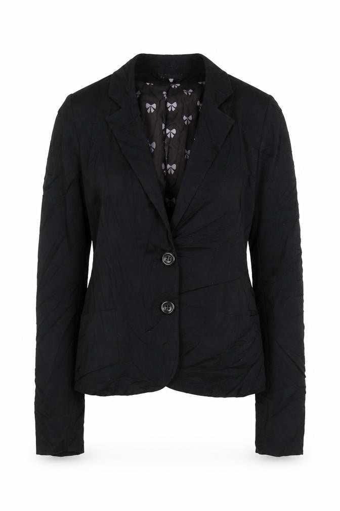 H&M Womens Black   Jacket Blazer Size 8  Button