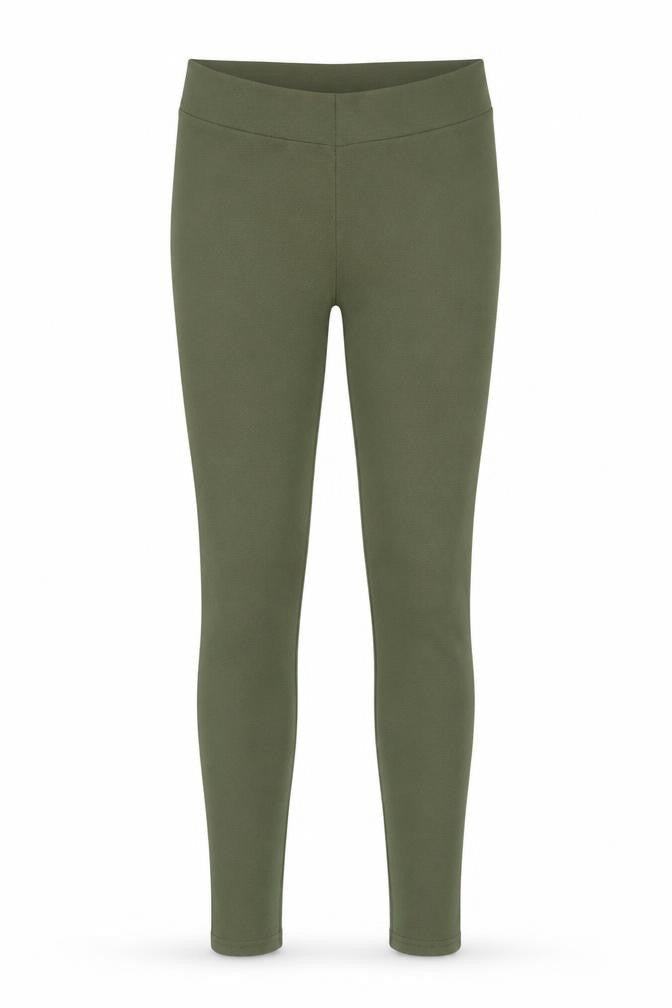 PRETTYLITTLETHING Womens Green  Polyester Jegging Trousers Size 10 L27 in Regular