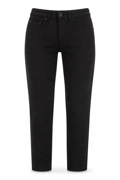 Denim & Co. Womens Grey  Polyester Trousers  Size 6 L28 in Regular