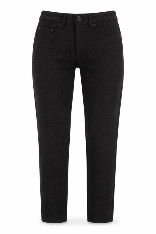 Denim & Co. Womens Grey  Polyester Trousers  Size 6 L28 in Regular