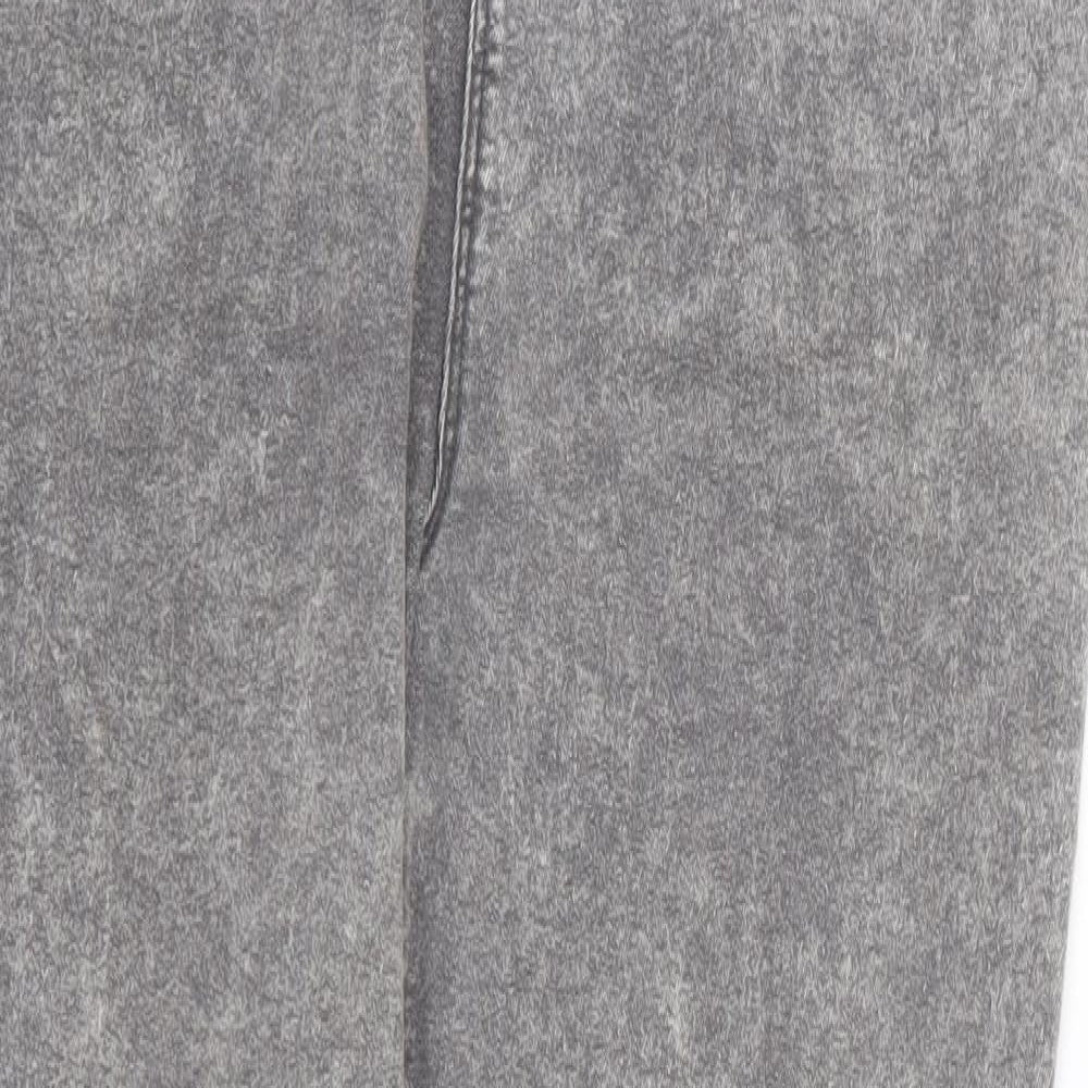 Papaya Womens Grey  Cotton Jegging Jeans Size 12 L27 in Regular