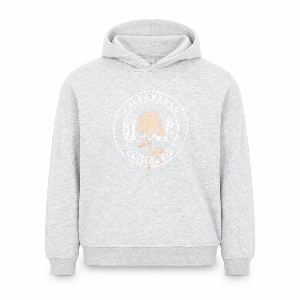 Primark Girls Grey  Cotton Pullover Hoodie Size 10-11 Years  Pullover - California