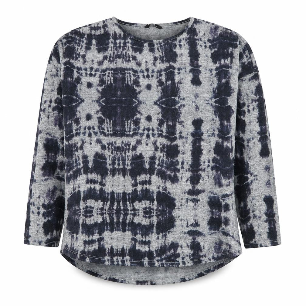 Roman Womens Grey Round Neck  Polyester Pullover Jumper Size 12